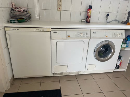 Miele Droger Wasmachine en vriezer