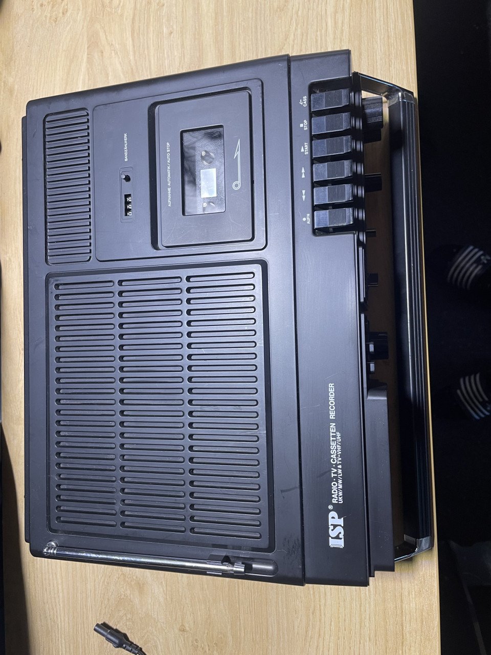 ISP Radio TV Cassette