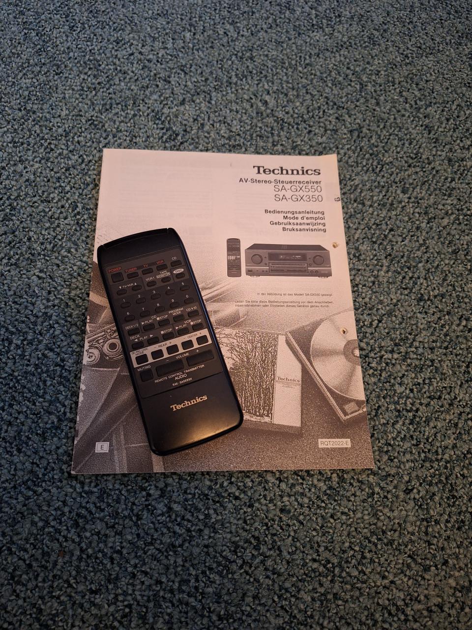 Technics surroundversterker SA-GX350