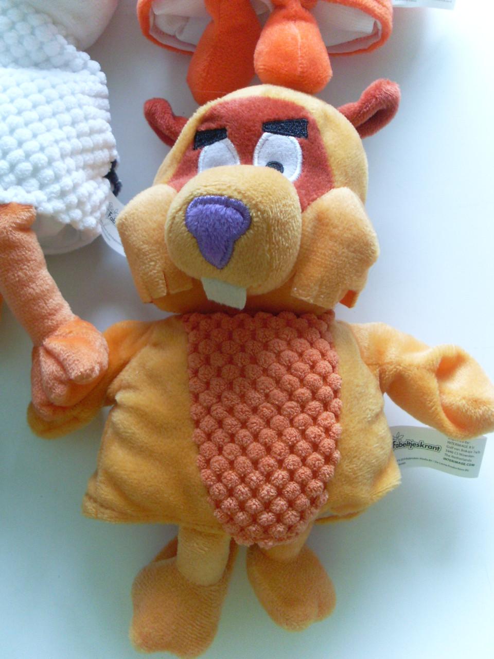 Fabeltjeskrant handpoppen in perfecte staat