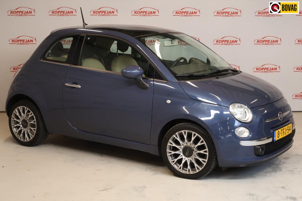 Fiat 500 0.9 twinair lounge nl auto, panorama, leder, lm wielen, all season