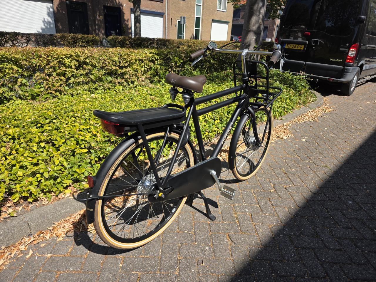 Zo goed als nieuwe Cortina elektrische heren fiets