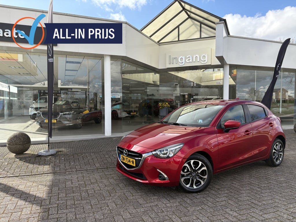 Mazda 2 1.5 skyactiv-g gt-m head-up led 100% dealeronderhouden