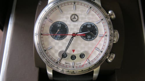 NIEUW MERCEDES HORLOGE VOOR DE HELFT VAN DE PRIJS 200 EURO