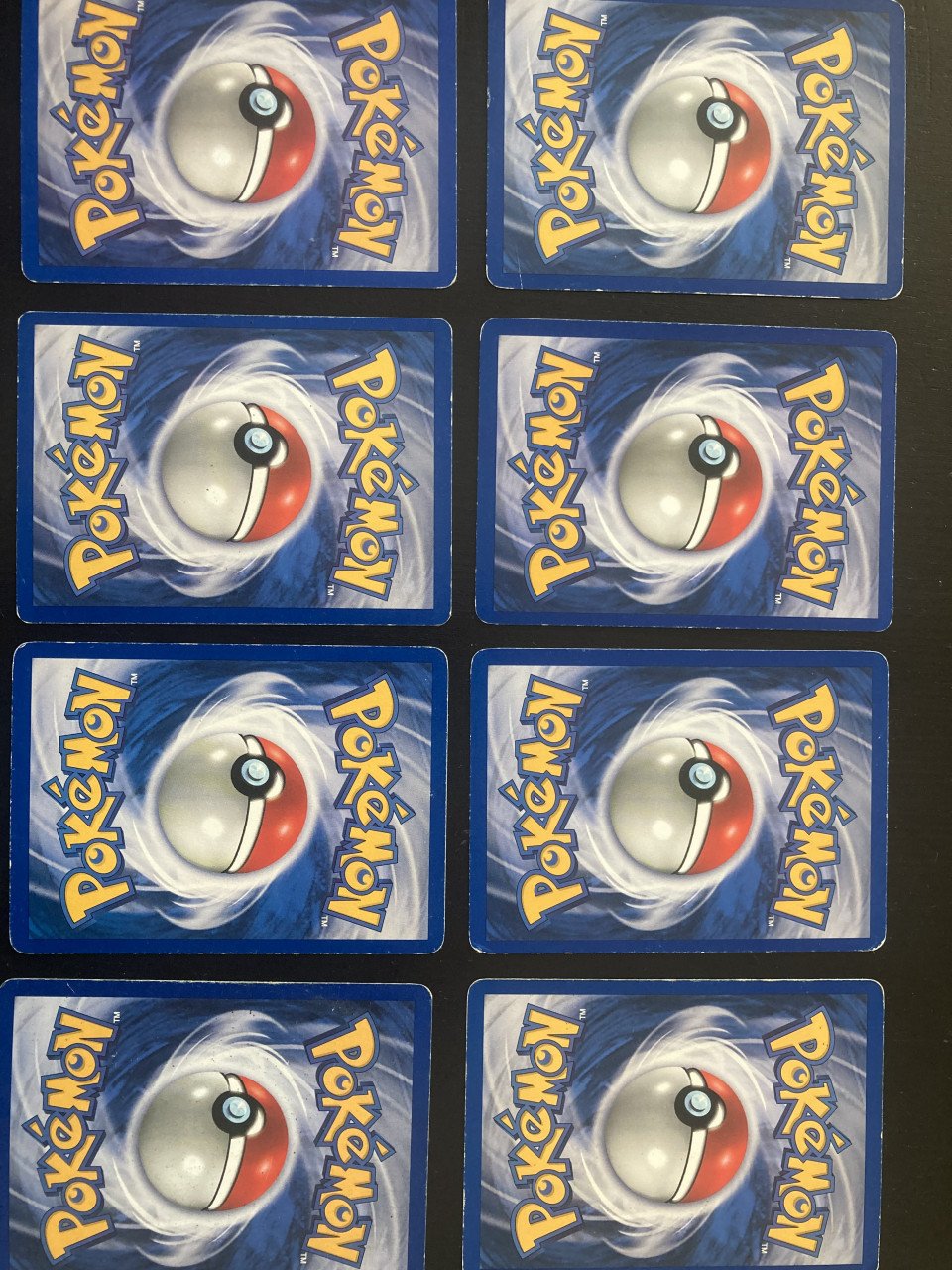 18 oude Pokemon kaarten
