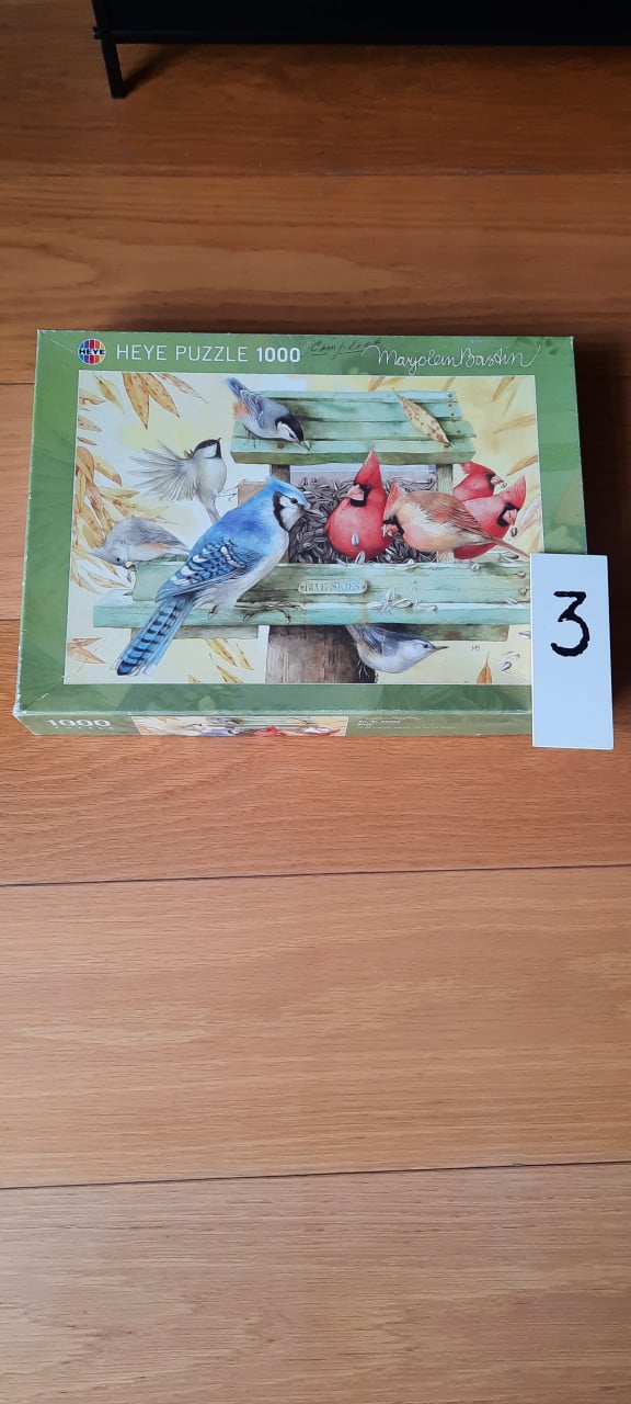 Diverse puzzels 1000 / 950 stukjes