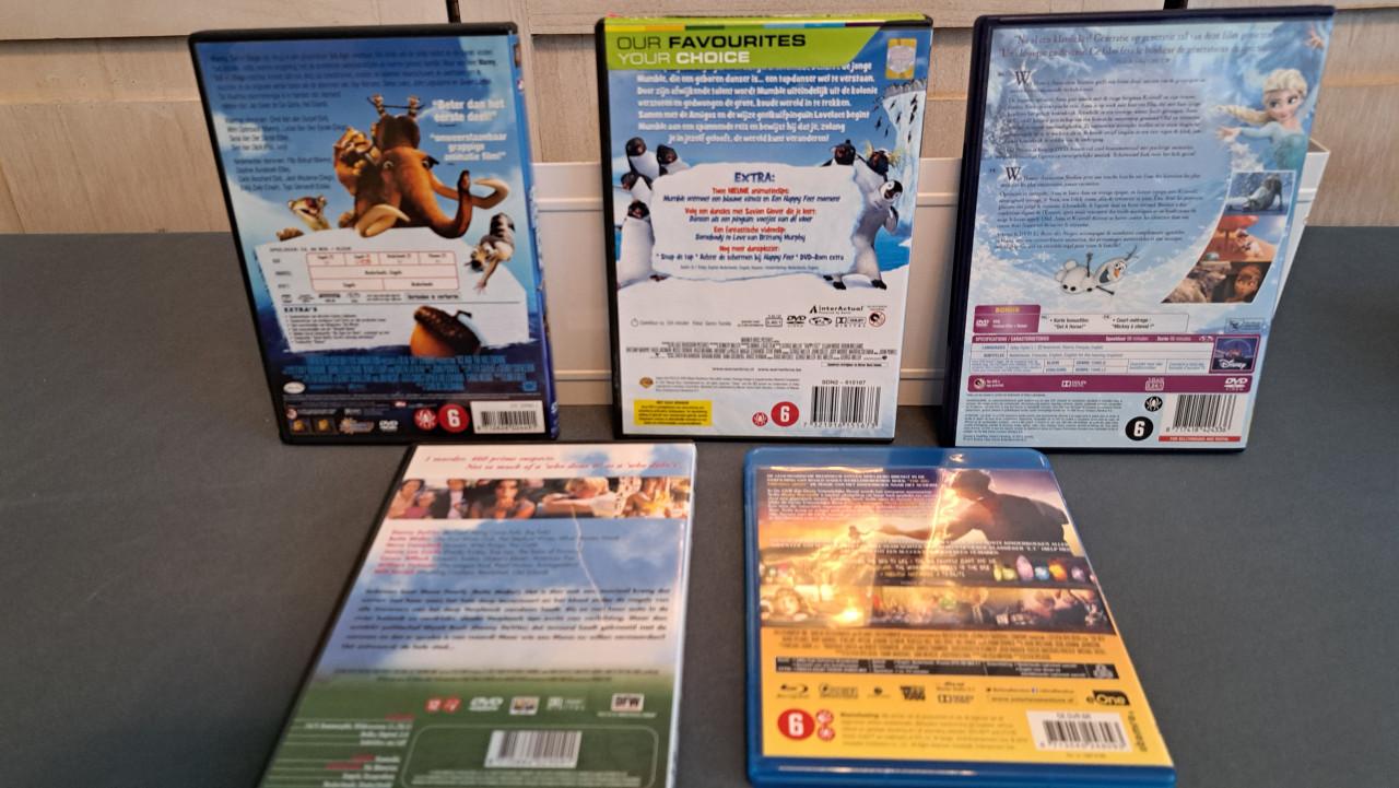 DVD's en Blu-ray, genre kinderen en jeugd