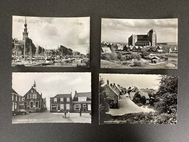 26 ansichtkaarten mbt Zeeland.