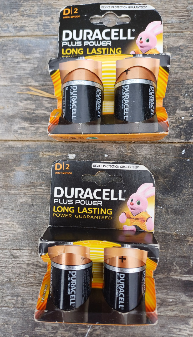 Duracel batterijen