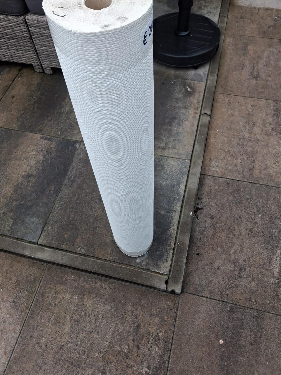 Glasvliesbehang normale ruit
