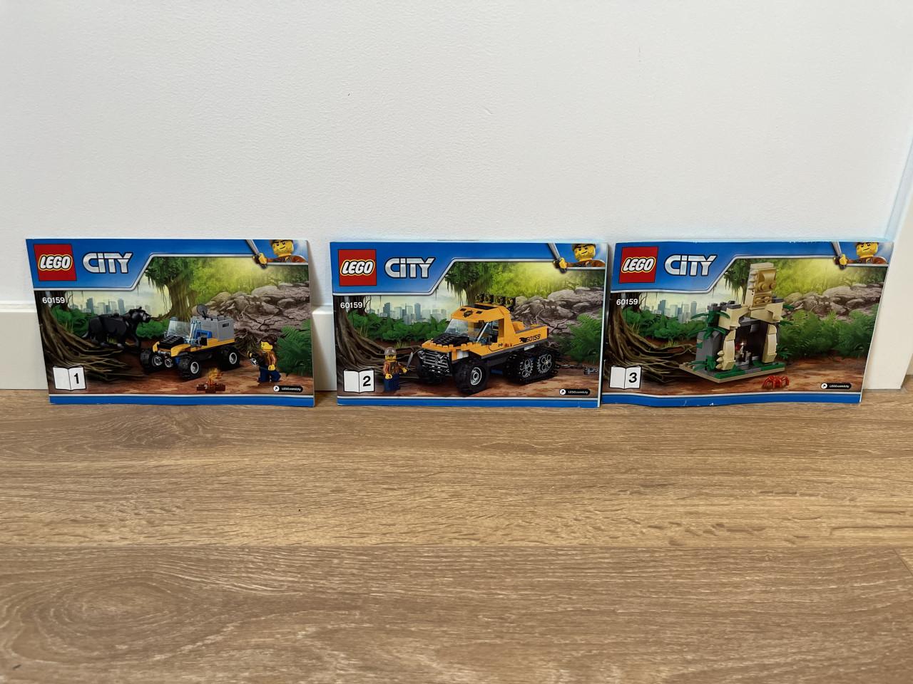 LEGO jungle missie met voertuigen