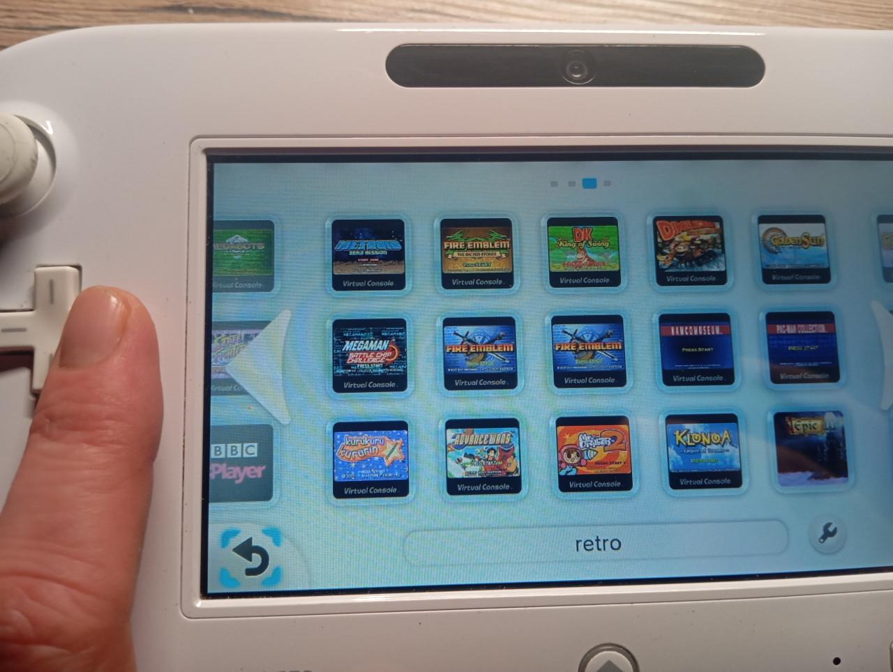 Wii u omgebouwd te koop met veel spellen
