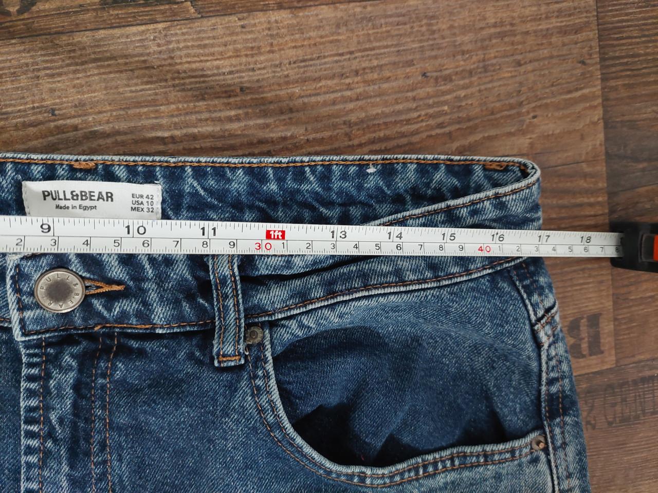 Stoere Pull & Bear damesjeans mt 42
