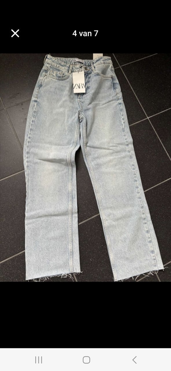 Levi's, zara,shein meiden jeans maat s