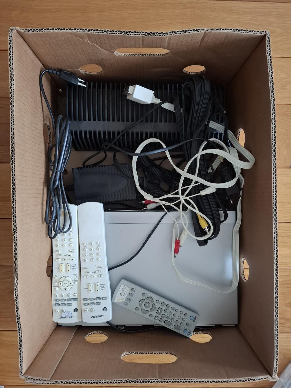 Luxe Bose sound system met dvd speler