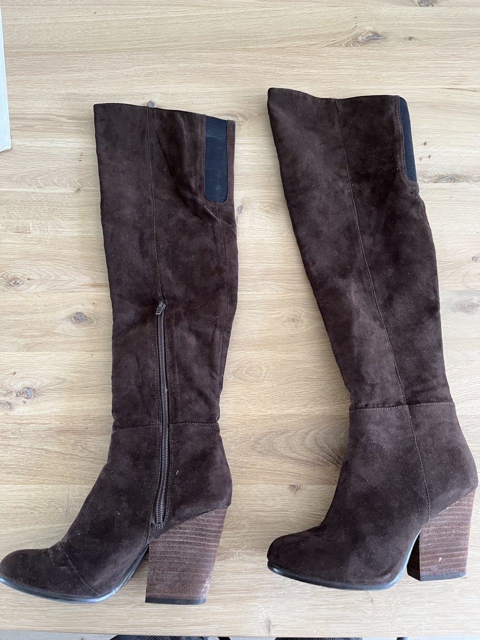 Over-de-knie laarzen, maat 38