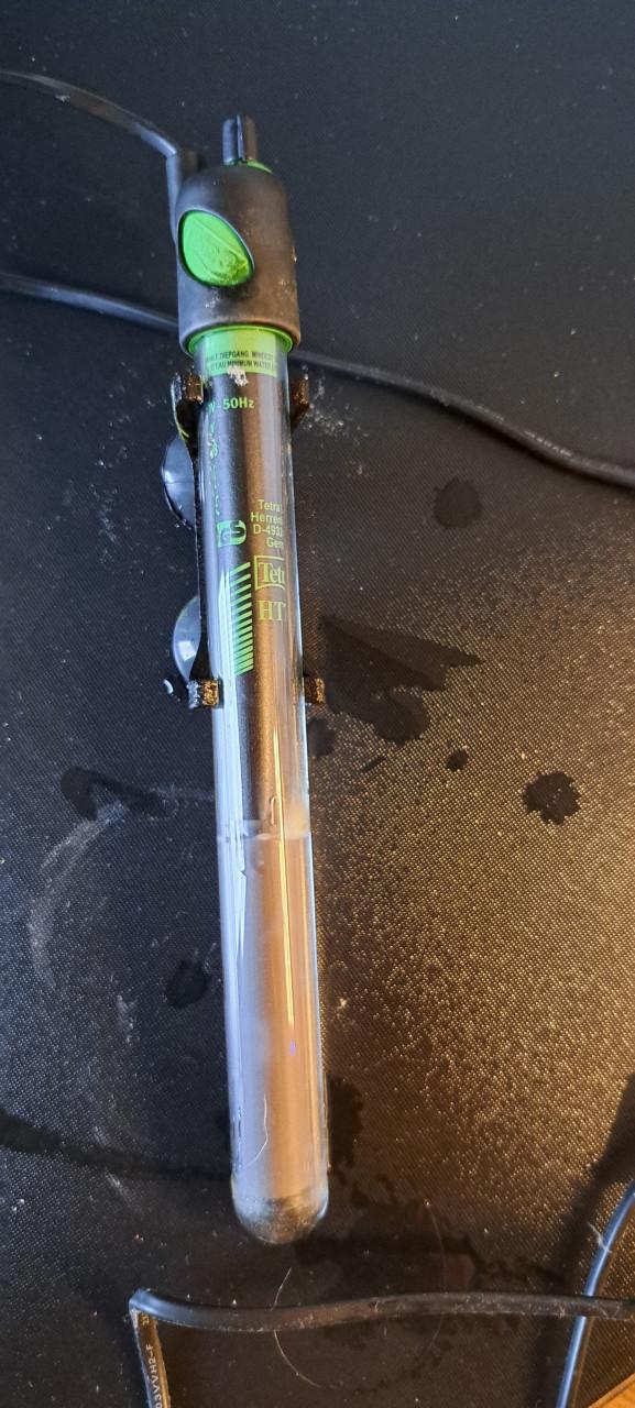 Aquarium lamp en verwarming