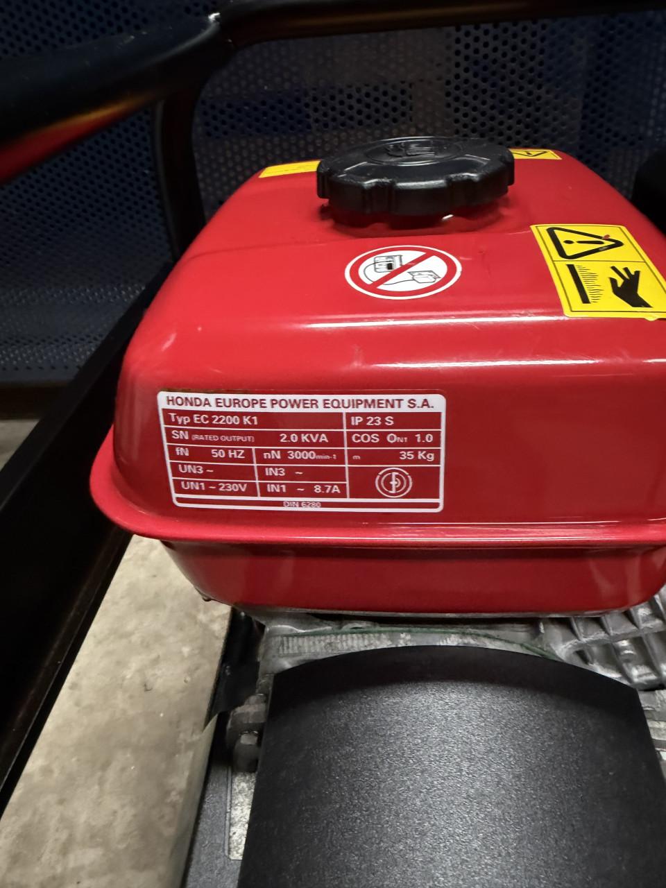 Aggregaat Honda EC2200 noodstroom generator