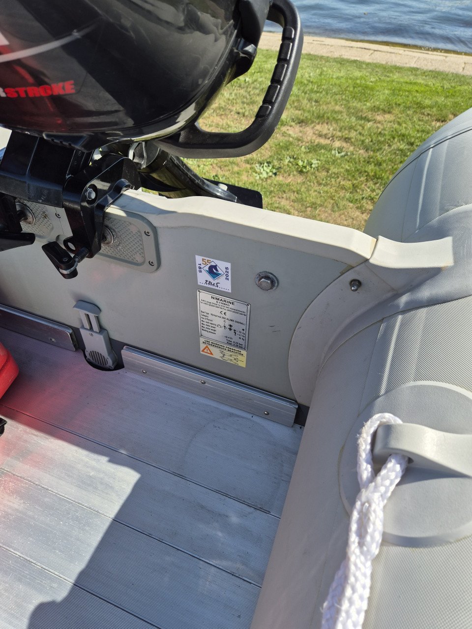 Nimarine 350 met 5pk suzuki