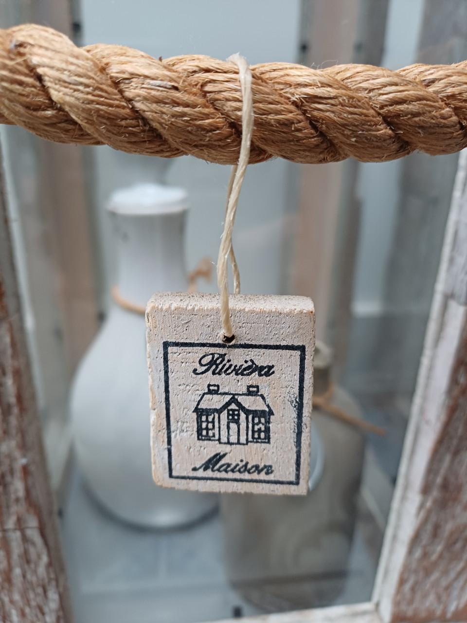 LAATSTE KANS: Prachtige, robuuste Rivièra Maison windlicht!