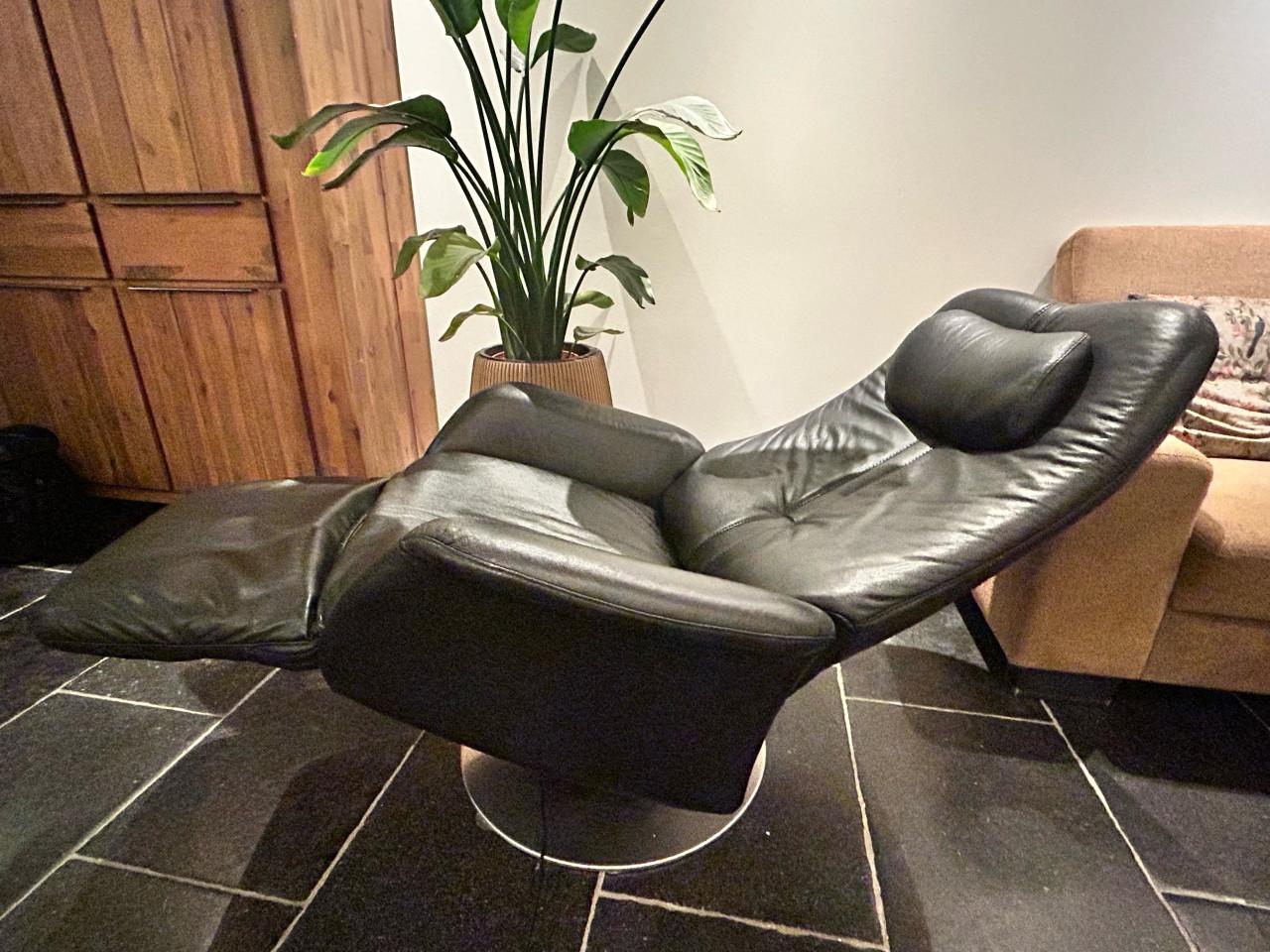 Zeer mooie zwarte elektrische relax fauteuil