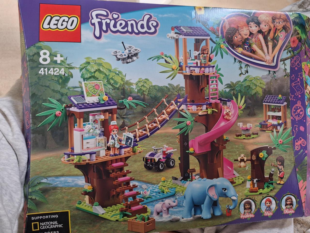 Lego Friends 41424, Jungle reddingsbasis, Leeftijd 8+