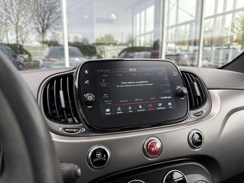Fiat 500 1.0 hybrid sport | nl-auto | panorama | carplay | navi | clima | c
