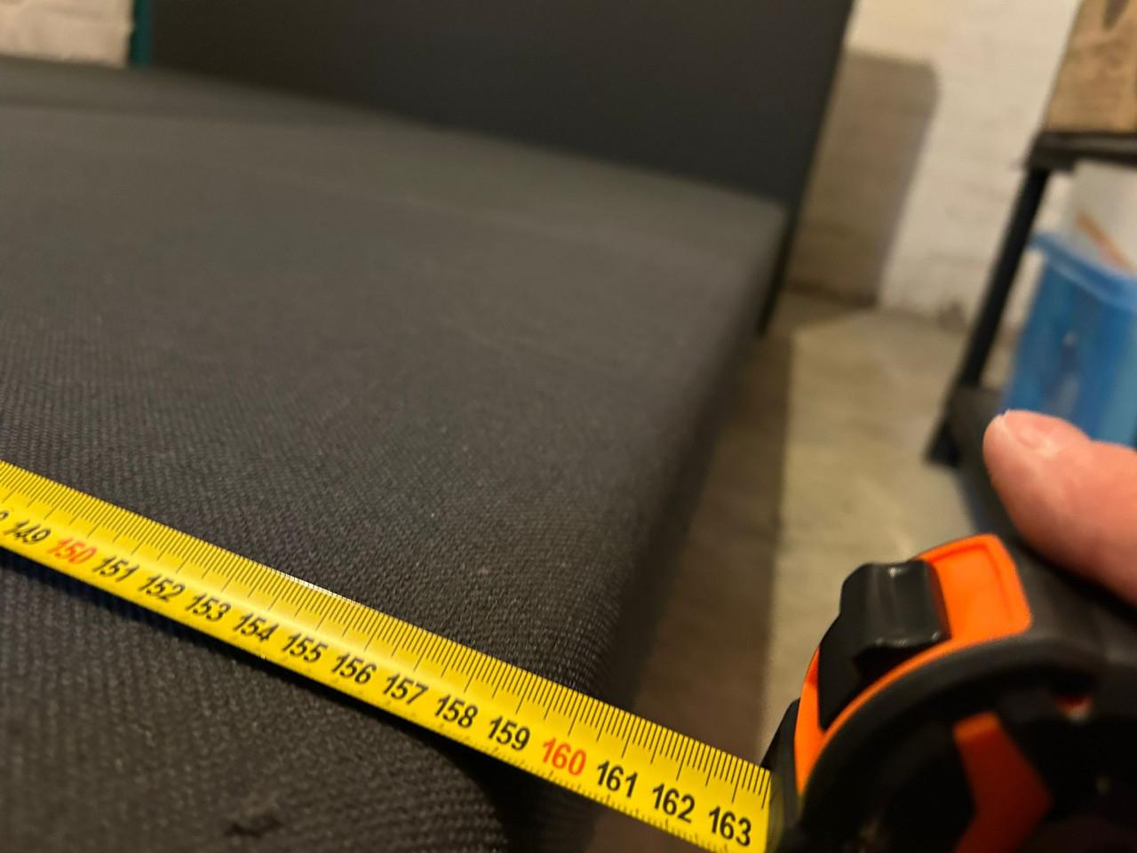 Bed - Platformbed - Antraciet Grijs