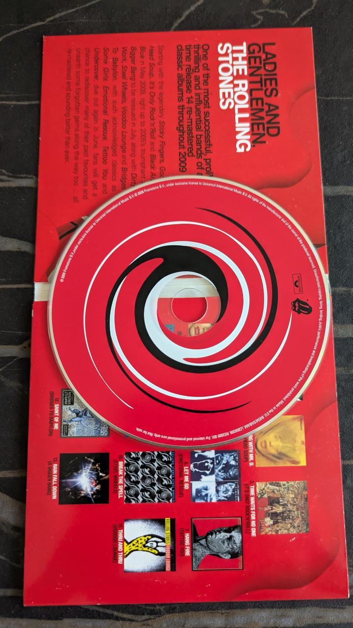The Rolling Stones - 2009 Remaster promo CD