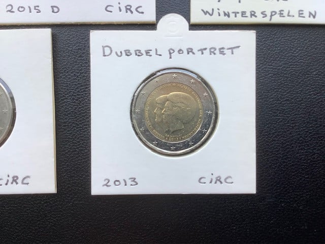 Diverse speciale 2 euro munten.