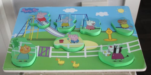 Houten kinderpuzzel