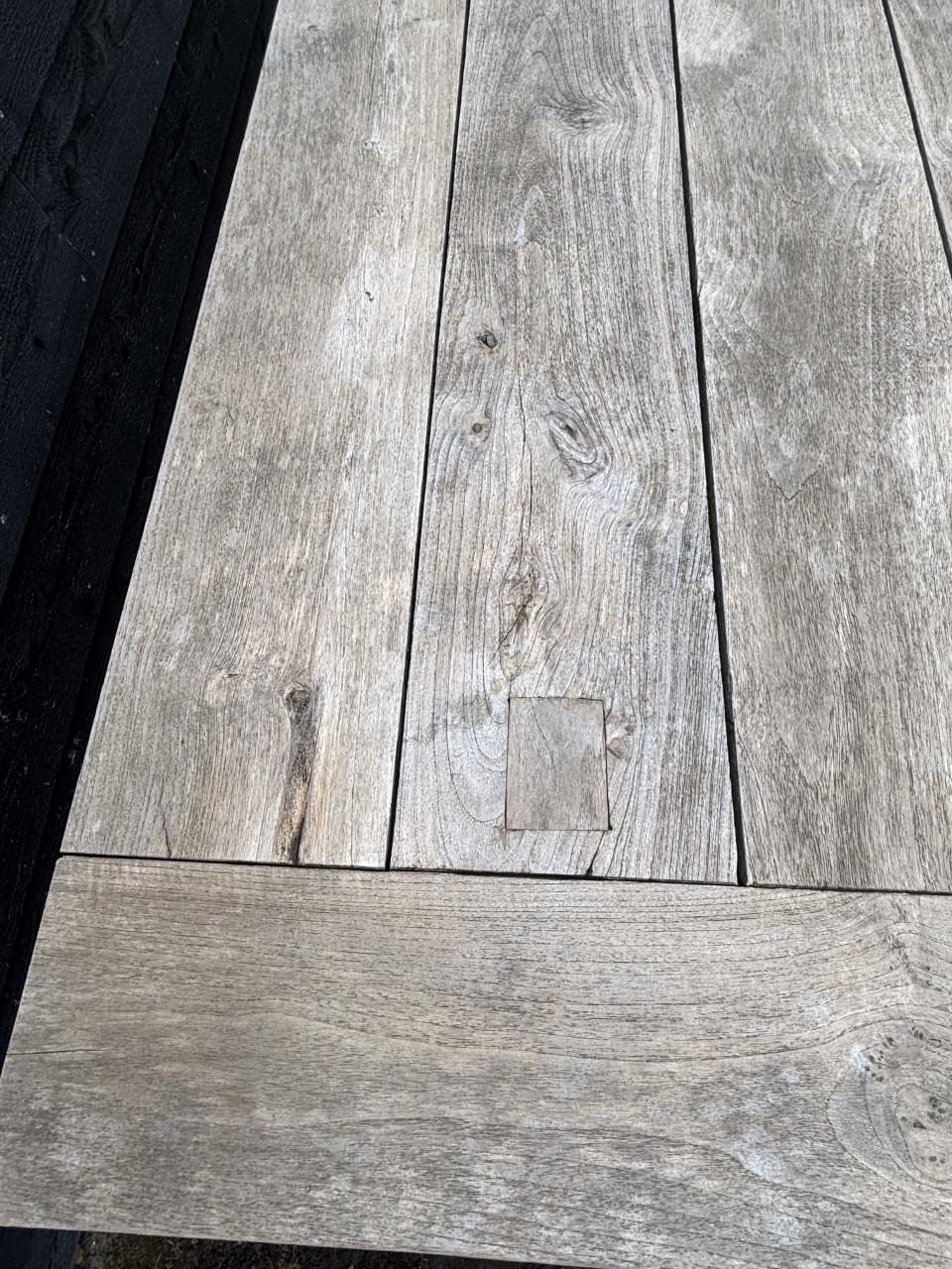 Robuuste tuintafel 240 x 100cm