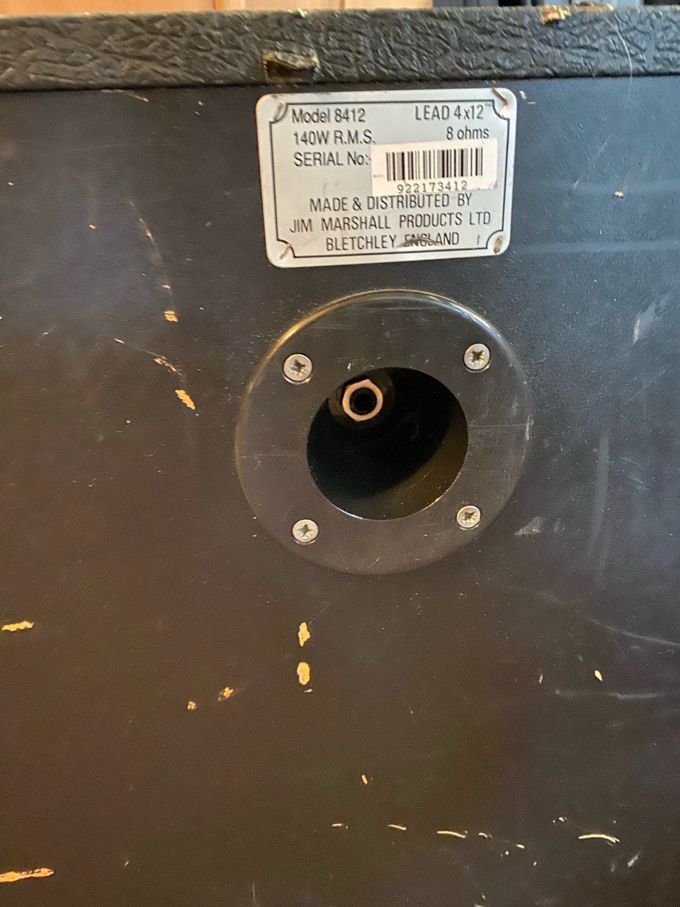 Marshall gitaar cabinet 4x12” 320 watt