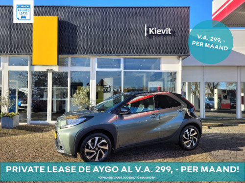 Toyota Aygo x 1.0 vvt-i mt pulse - private lease va. € 299,- pm.