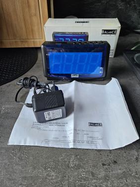 Nieuwe Balance Radiogestuurde Wekker met Groot LED Display