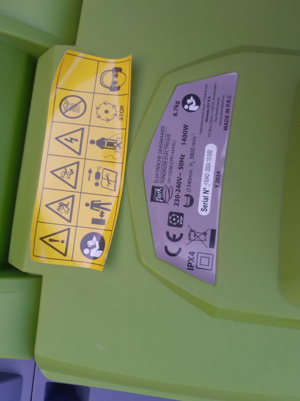 Grasmaaier electrisch