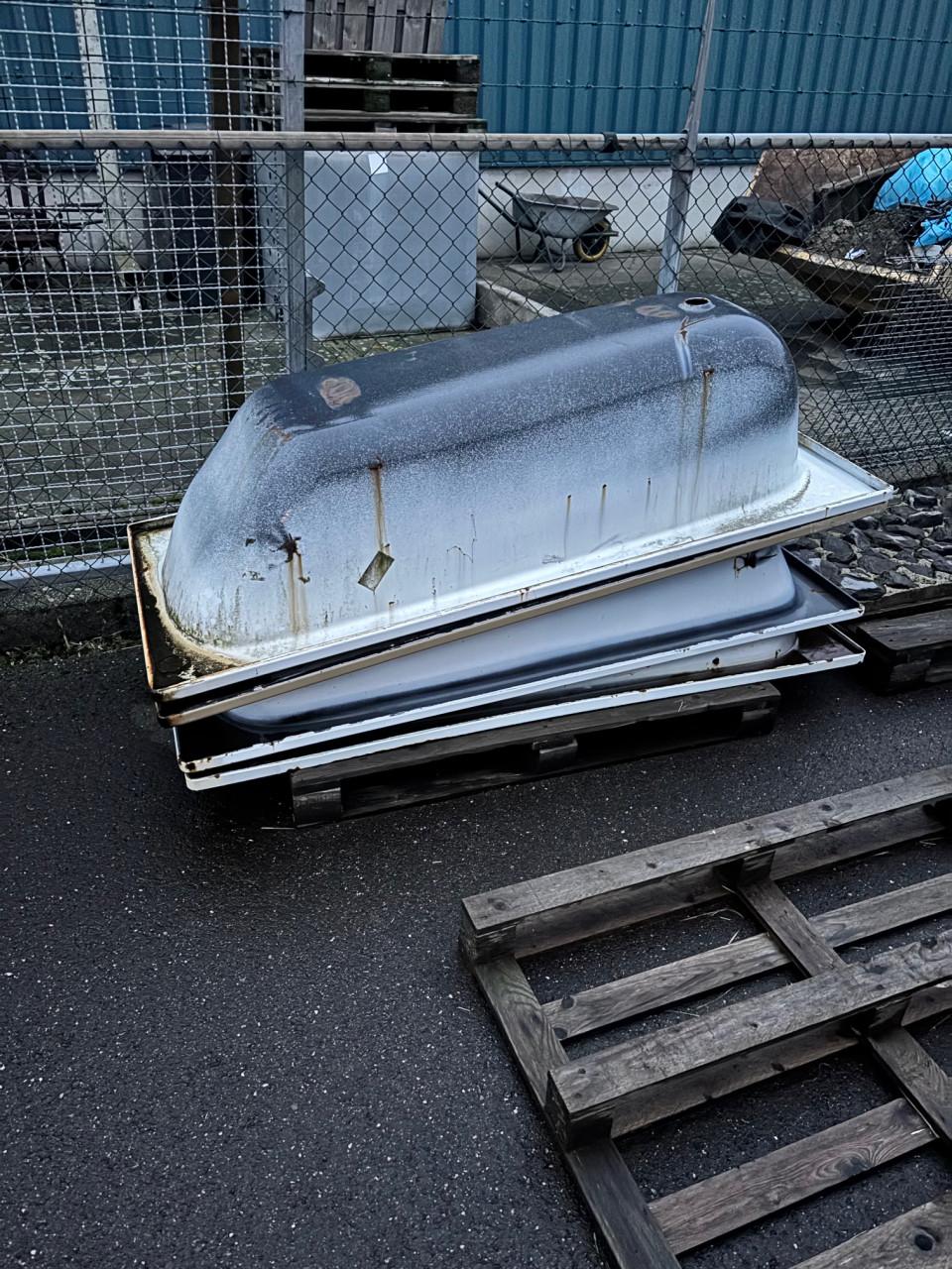 4 badkuipen voor badkuipenrace