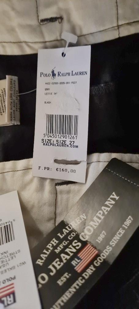 RALPH LAUREN PJC: Nieuw plooirokje blauw rib maat 27