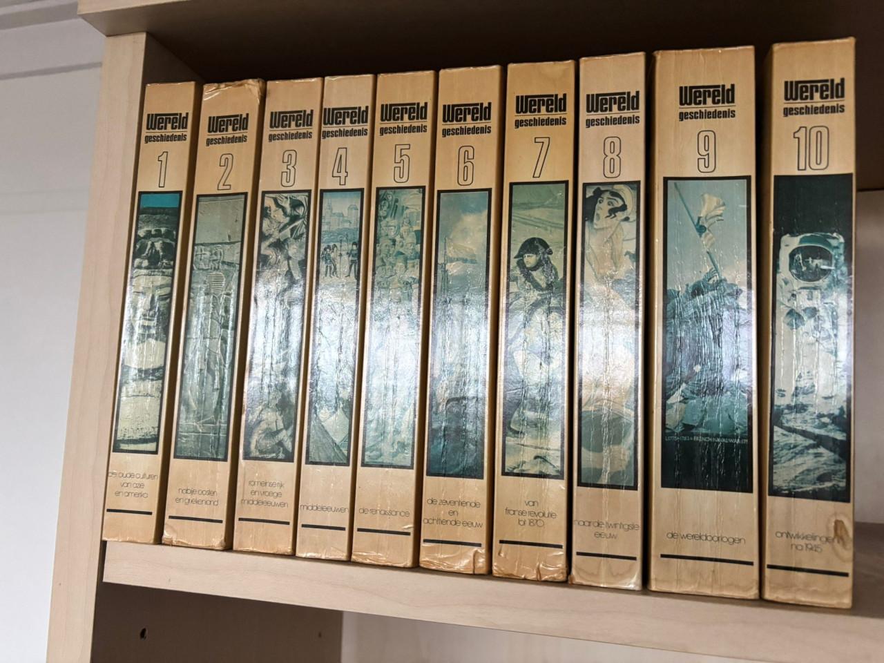 Compleet set wereld geschiedenis