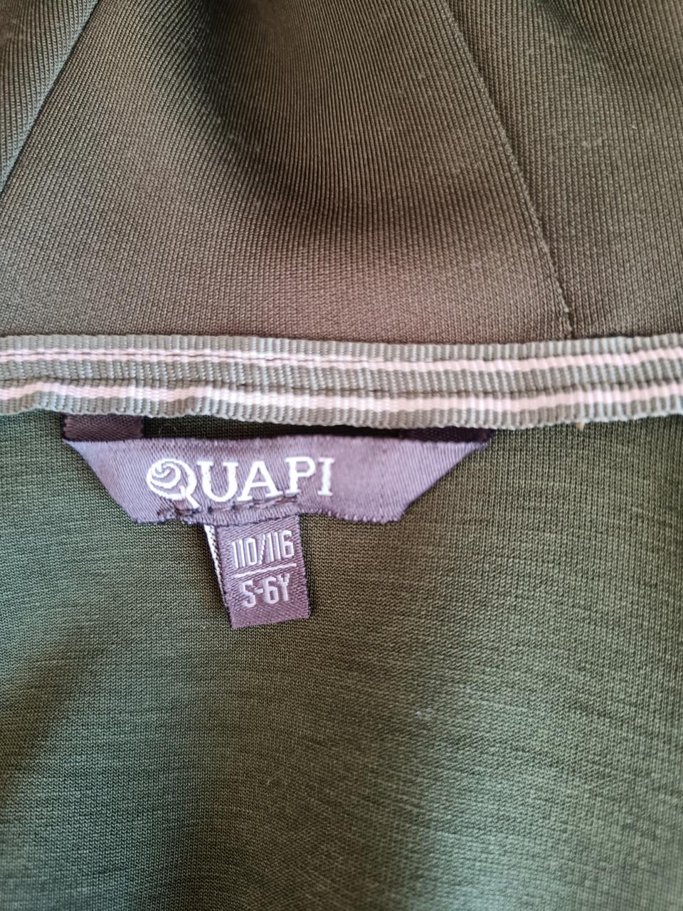 Quapi vest groen maat 110-116