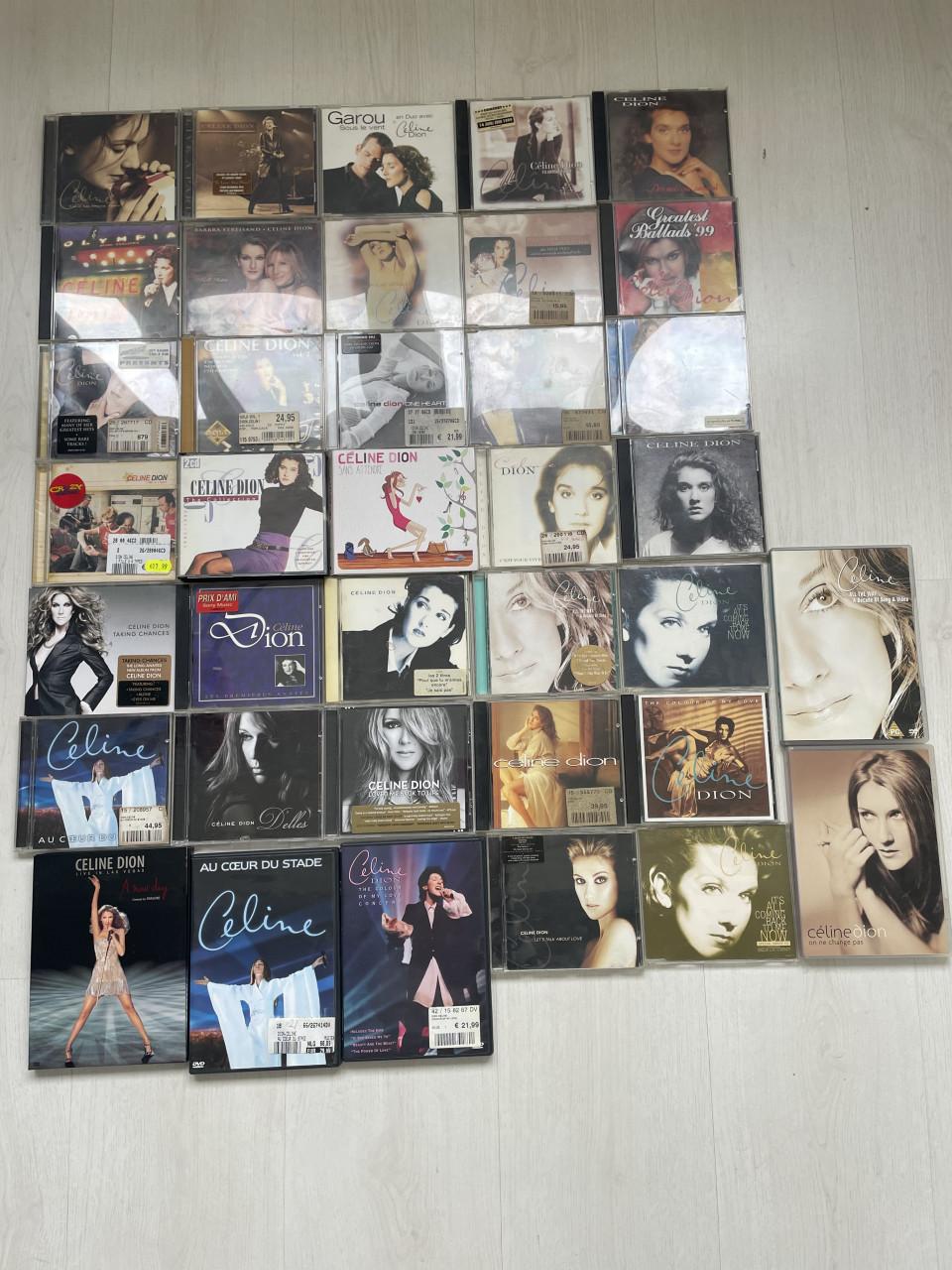 Cd en DVD Celine Dion
