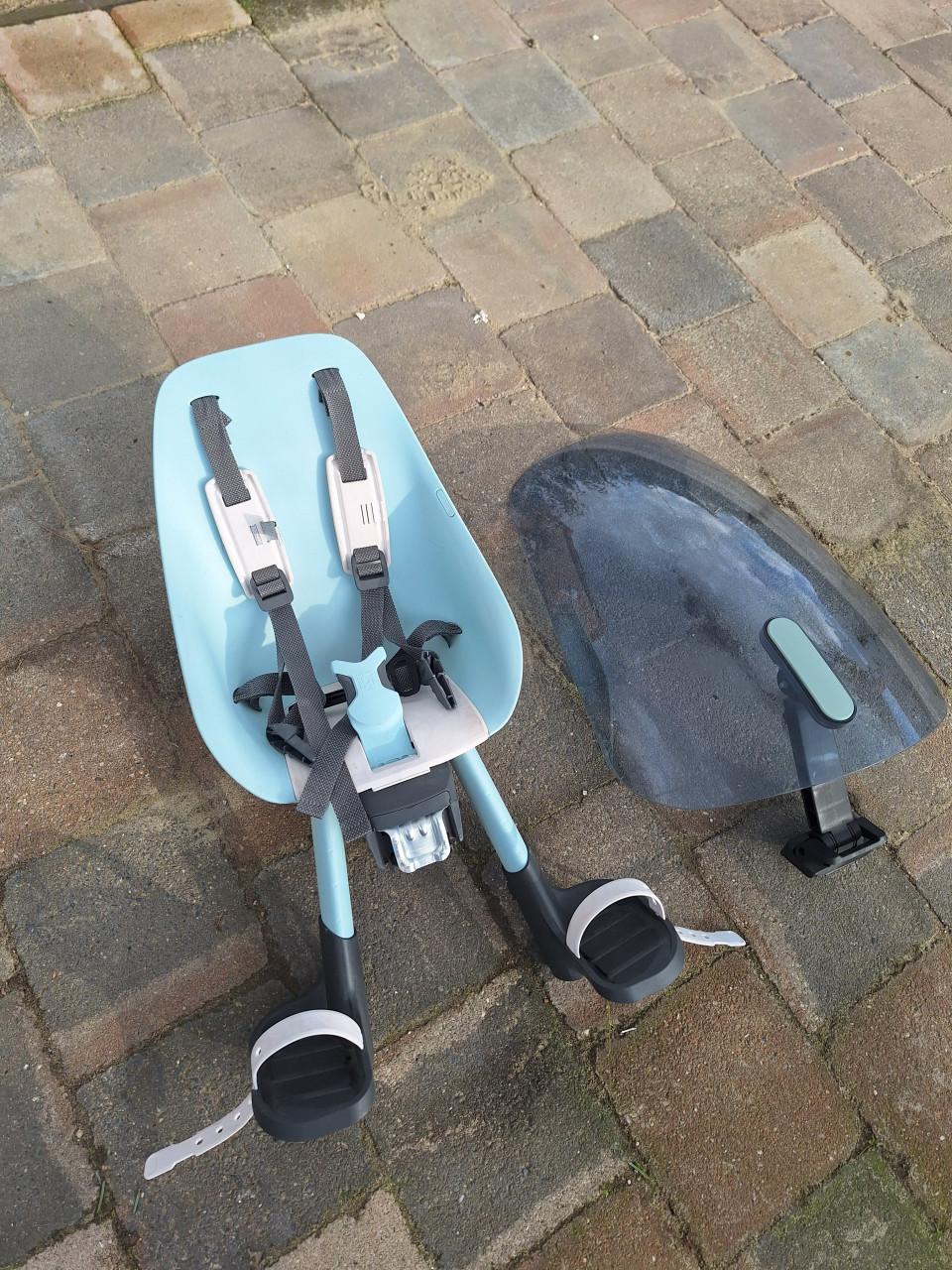 Mooi Blauw Urban Iki Voorzitje - Inclusief bevestiging