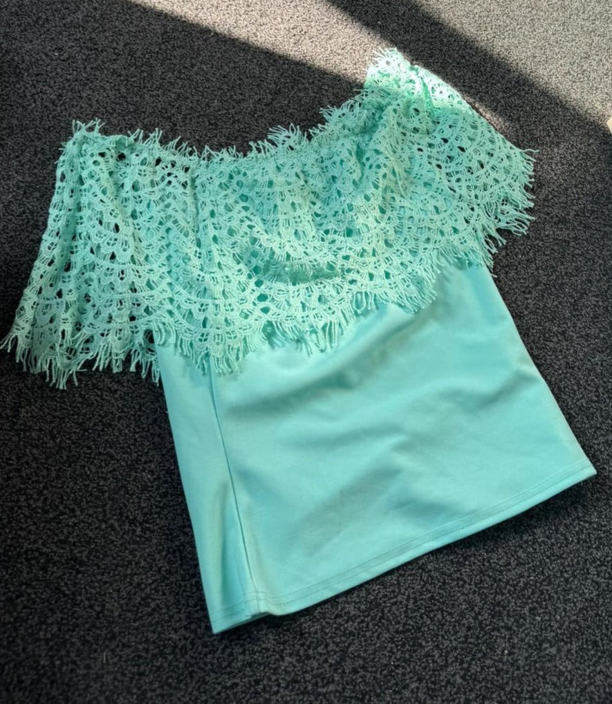 Groene blouse