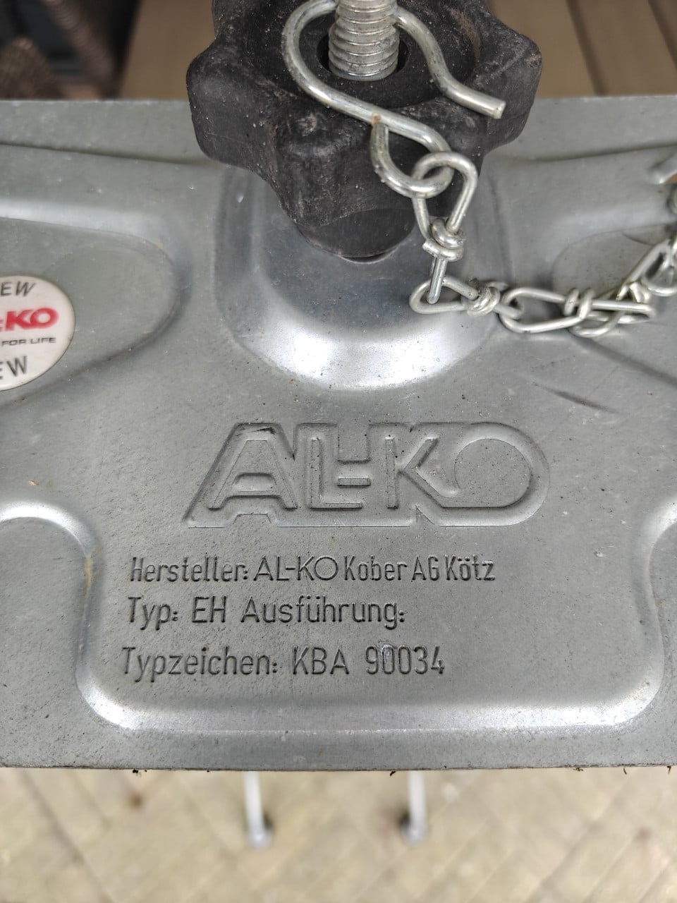 Alko reservewielbeugel