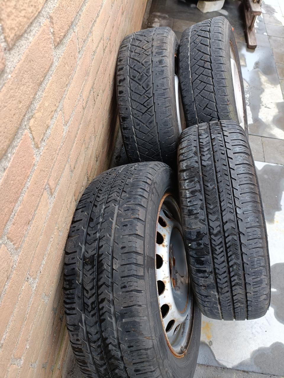 Wielenset voor Mercedes Vito 2013 - 205/65 R16