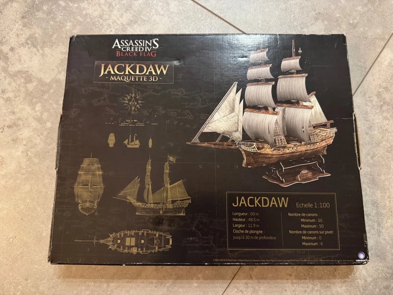 Assassin's Creed - Black Flag - Jackdaw Maquette 3D