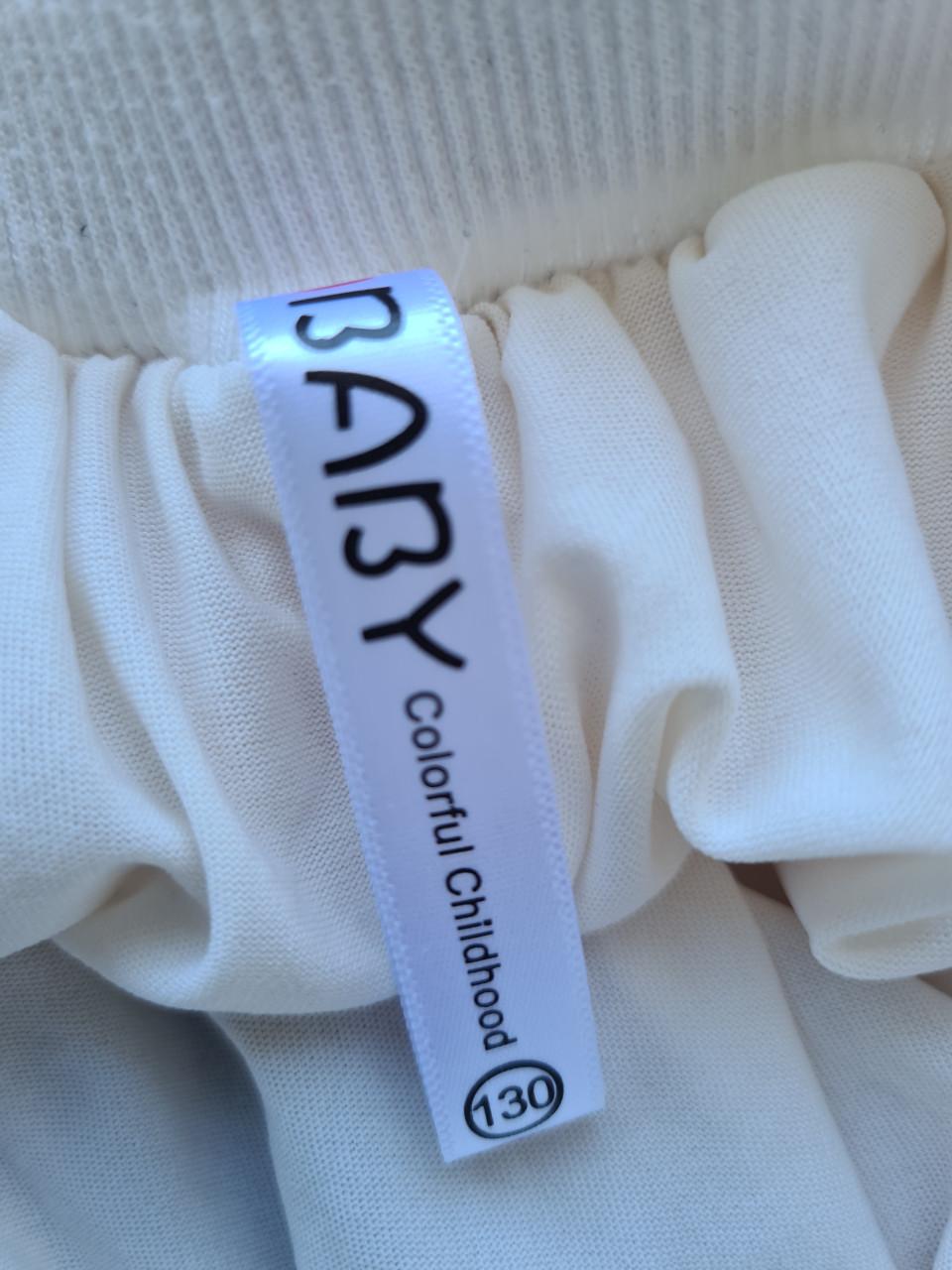 Ecru voile rok met onderrok van Colorful Childhood  Mt 134