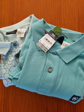2 polo shirts