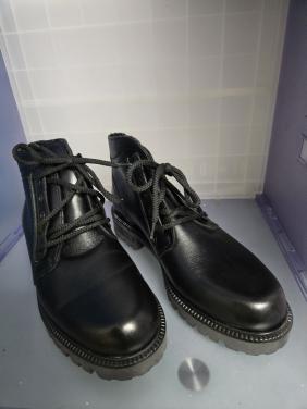 Zwarte leren veterboots Filanto Prentiss Maat 38 .