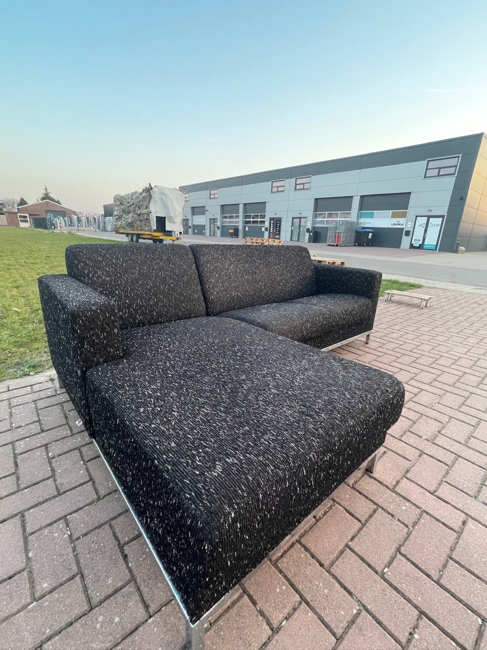 GRATIS LEVERING HEEL NL Mooi Montel Stoffen Hoekbank